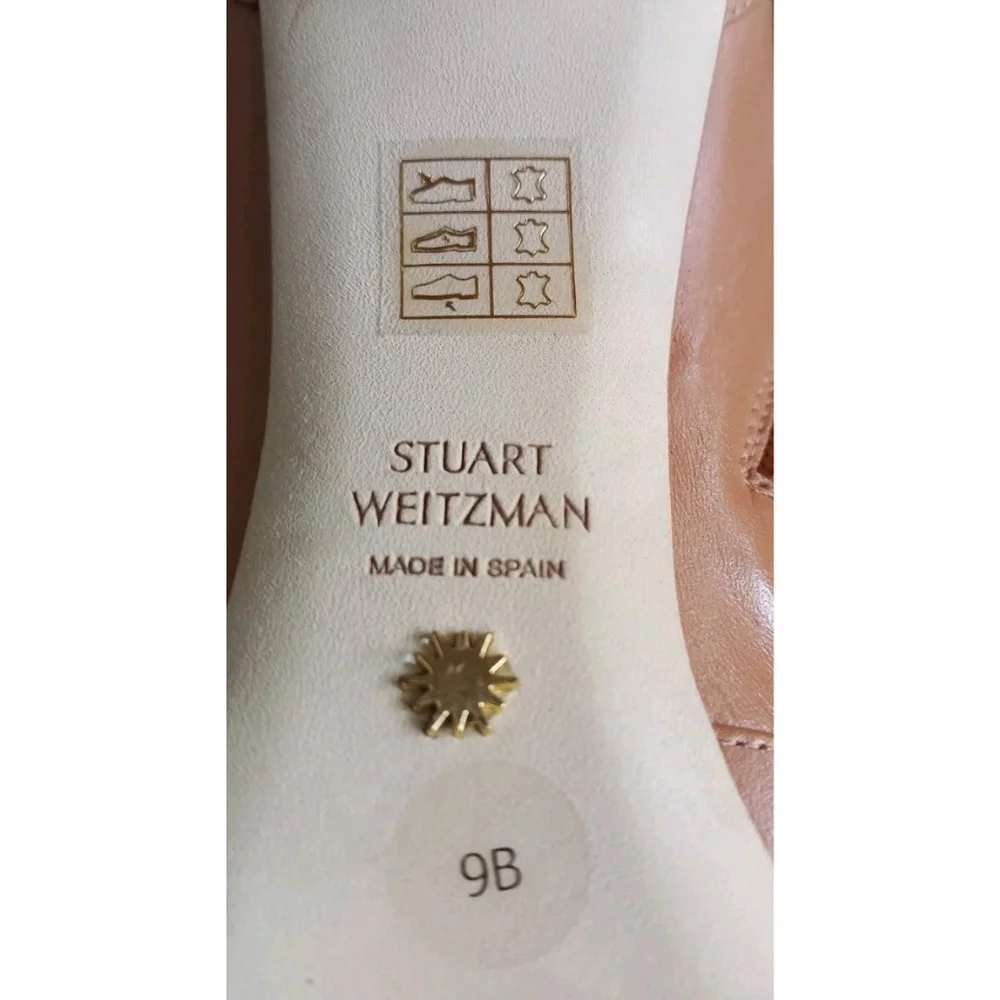 Stuart Weitzman Vida 100 Knee High Boot Tan 9 B, Brand New In Box - Picture 12 of 12